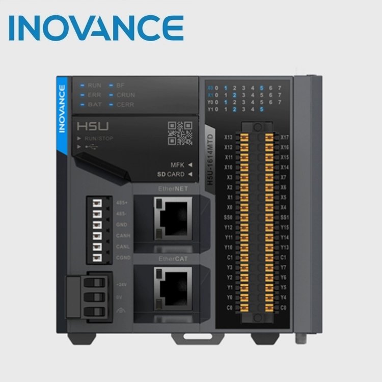 Inovance Ethercat PLC/H5U-1614MTD/GL10-4AD/GL10-3200/GL10-1600 Pac Dedicated Logic Control New Original Industrial Components