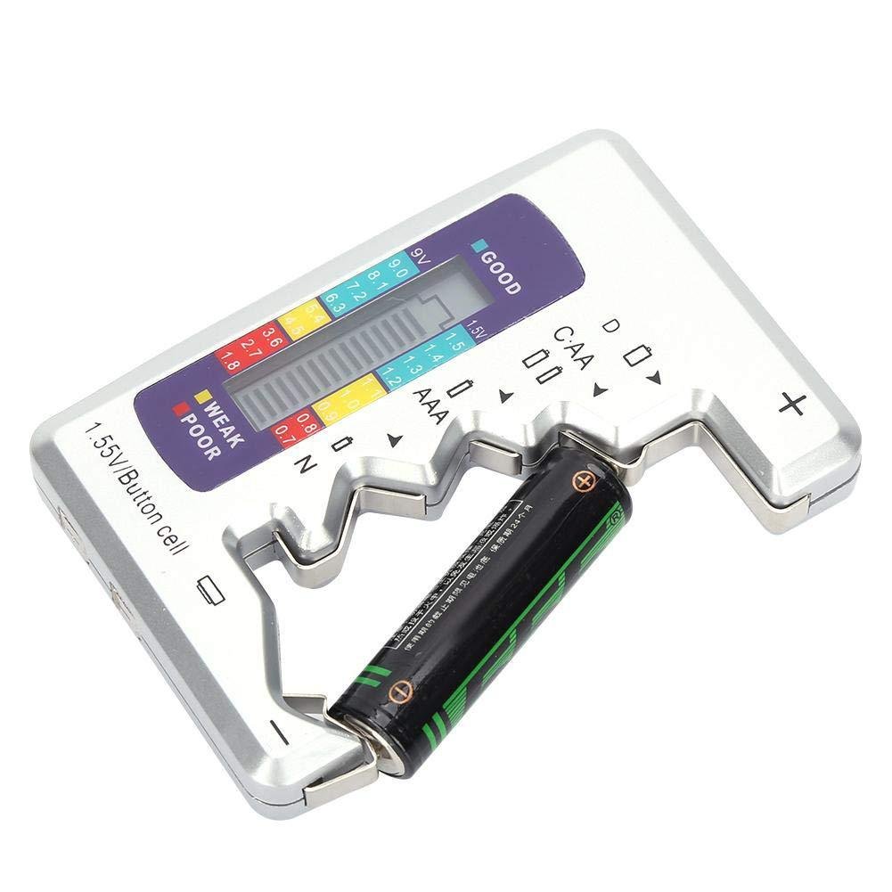 Hot Sale Digital Battery Tester Lcd Display Aa/aaa/9v/1.5v Button Cell Battery Capacity Check Detector Capacitance Diagnostic