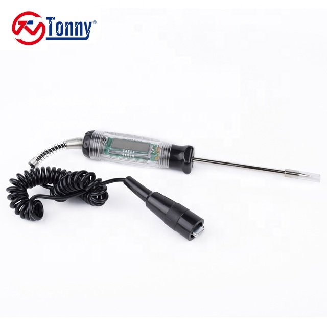 DC 3-30V Electrical LCD Display Automotive Car Circuit Voltage Tester Vehicle Power Probe Circuit Tester Battery Tester