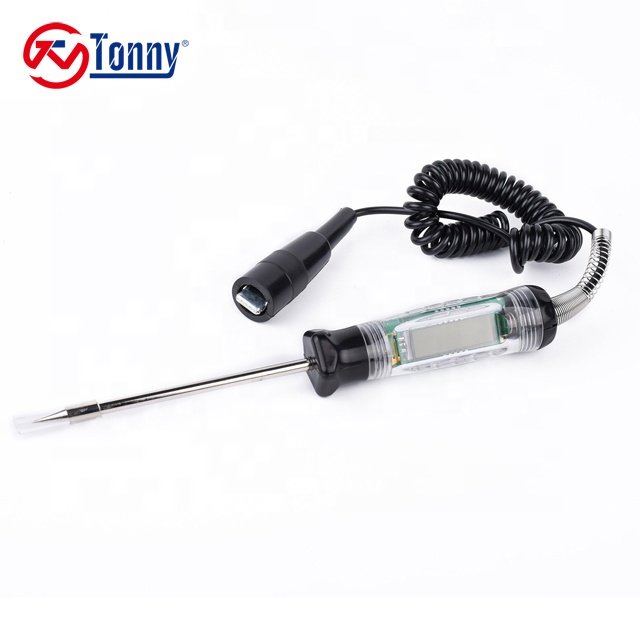 DC 3-30V Electrical LCD Display Automotive Car Circuit Voltage Tester Vehicle Power Probe Circuit Tester Battery Tester