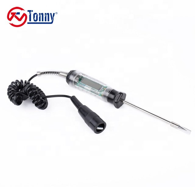DC 3-30V Electrical LCD Display Automotive Car Circuit Voltage Tester Vehicle Power Probe Circuit Tester Battery Tester