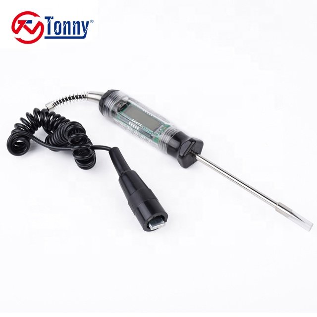 DC 3-30V Electrical LCD Display Automotive Car Circuit Voltage Tester Vehicle Power Probe Circuit Tester Battery Tester