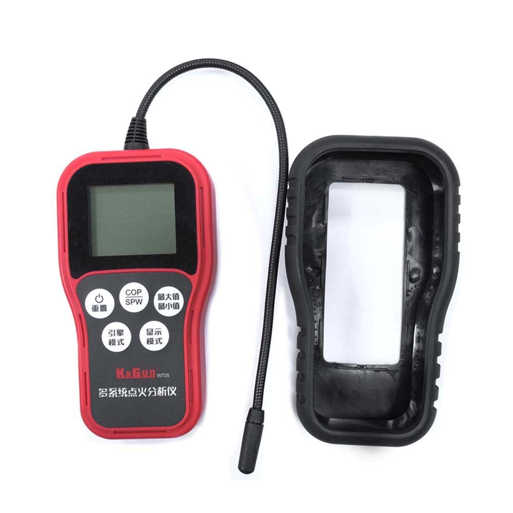 Multi-system engine ignition analyzer ignition coil tester with capacitive sensor spark plug analysis for gasoline engine