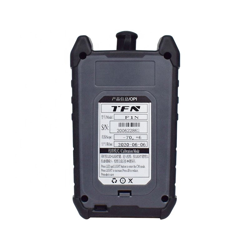 TFN F1M Customized Dry Battery 800-1700nm OPM Fiber Optical Power Meter Tester