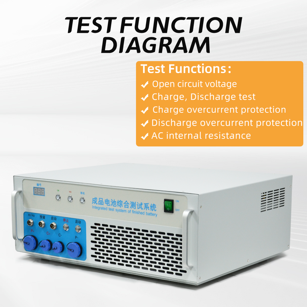 50V 60A Laboratory Lithium Battery Comprehensive Capacity PCB Tester Machine Testing Equipment