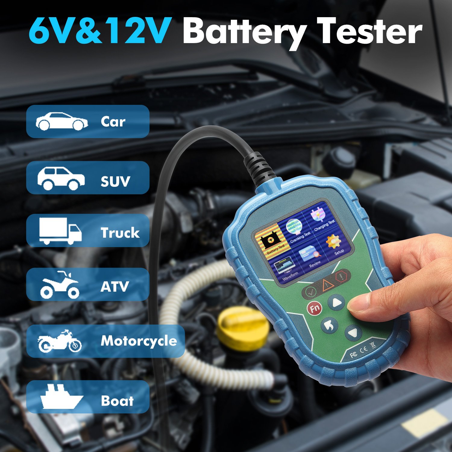 Battery Tester Quicklynks BA550 High quality tester