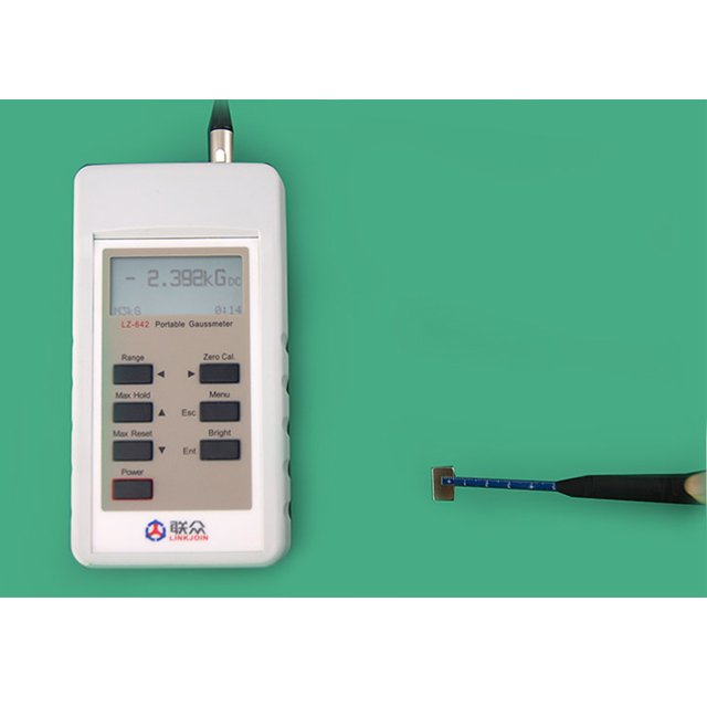 LINKJOIN LZ-642 portable teslameter DC/AC magnetic field gauss tester gauss meter manufacture trade assurance supplier