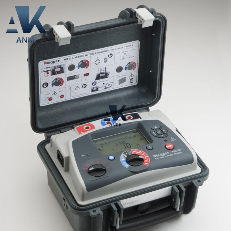 Megger MIT515/MIT525/MIT1025/MIT1525 Insulation Resistance Tester