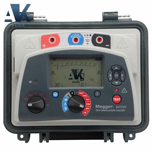 Megger MIT515/MIT525/MIT1025/MIT1525 Insulation Resistance Tester