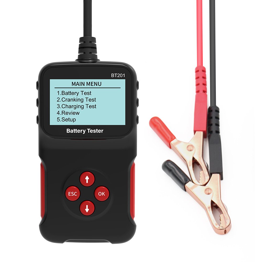 2023 Hot Selling Car Electric Battery Tester Tools And Printer Quick And Easy Battery Tester 12V For Car Battery