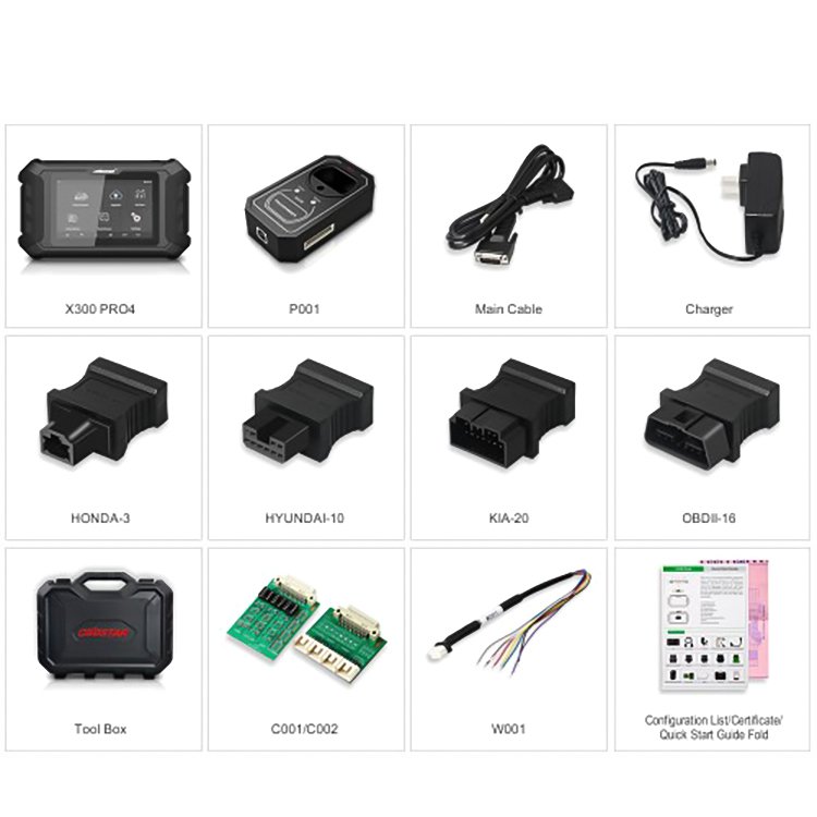 O-BDSTAR X300 Pro4 Pro 4 Key Master Auto Key Programmer Same IMMO Functions as X300 DP Plus Vehicles
