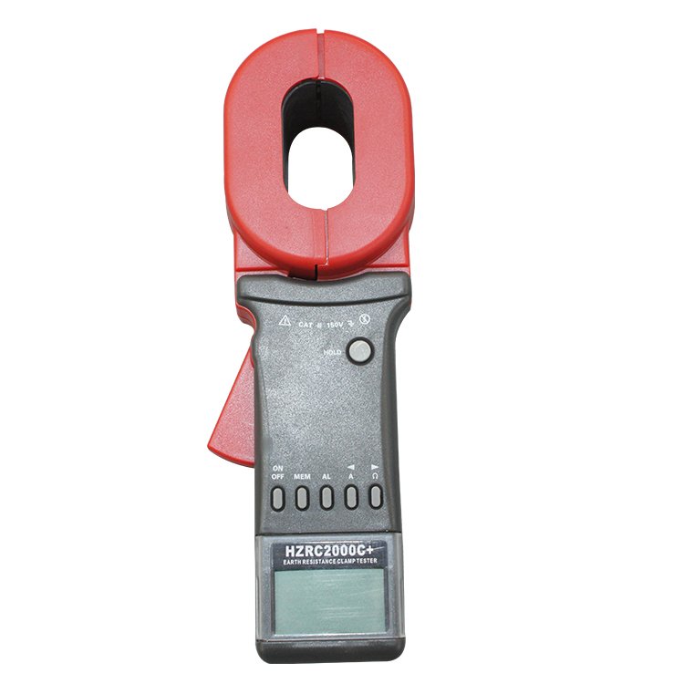 Hotsale High Quality HZRC-2000+ Portable Digital Earth Resistance Clamp On Meter