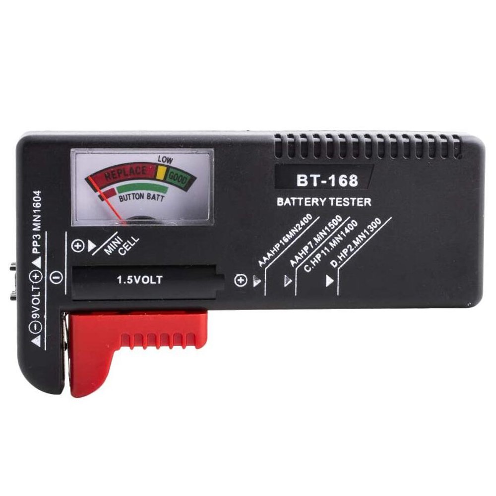 Universal Battery Checker for AA AAA C D 9V 1.5V Button Cell Batteries Battery Life Level Testers