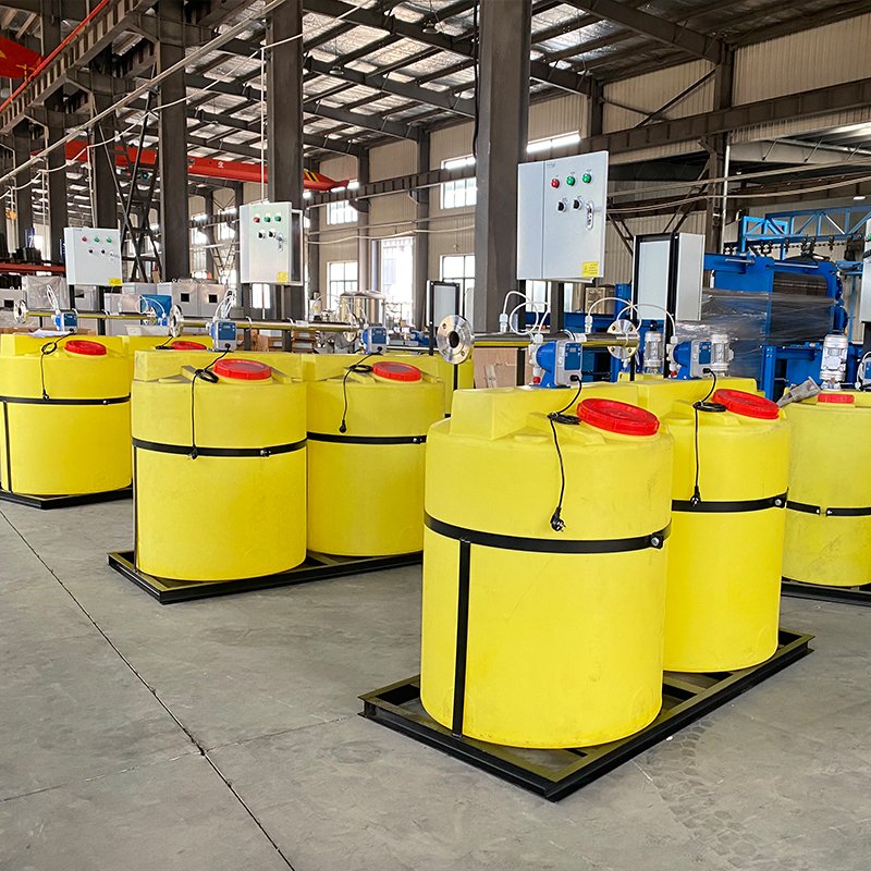 Waste water treatment Plant Automatic Chemical mixing dosing system / flocculant dosing systems