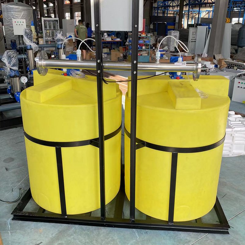 Waste water treatment Plant Automatic Chemical mixing dosing system / flocculant dosing systems