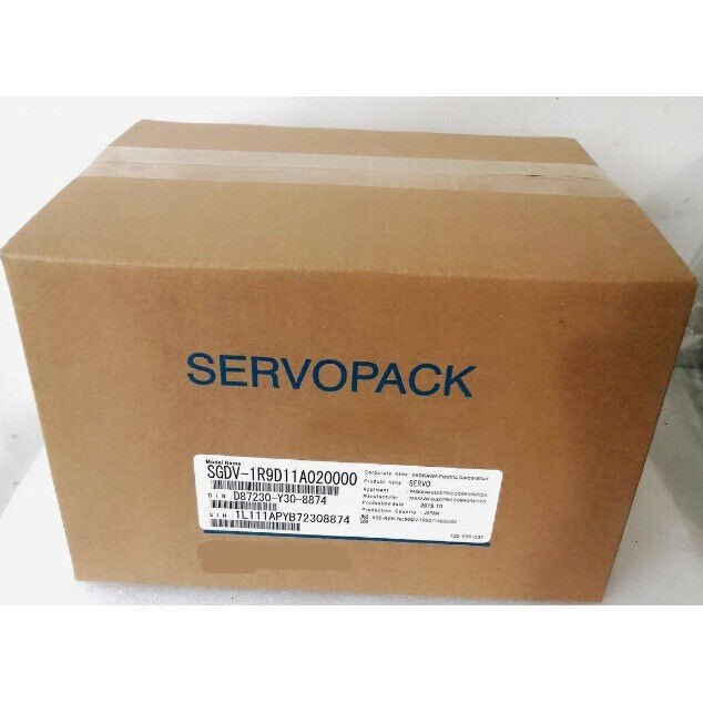 SGDV-1R9D11A020000 0.5Kw AC Servopack NEW in Original BOX PLC PAC & Dedicated Controllers
