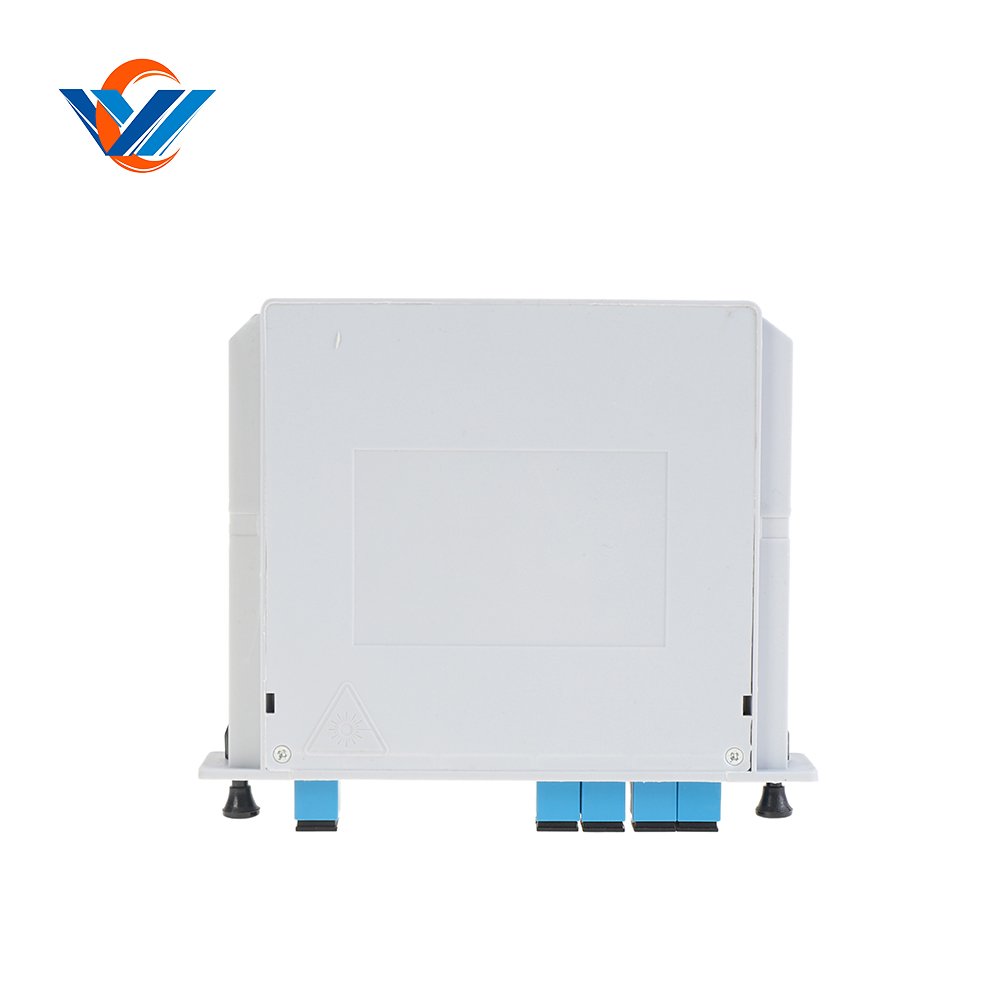 4 way Fiber optic PLC Splitter LGX Type Cassette PLC Splitter 1x4 with SC UPC connector for fiber optic equipment