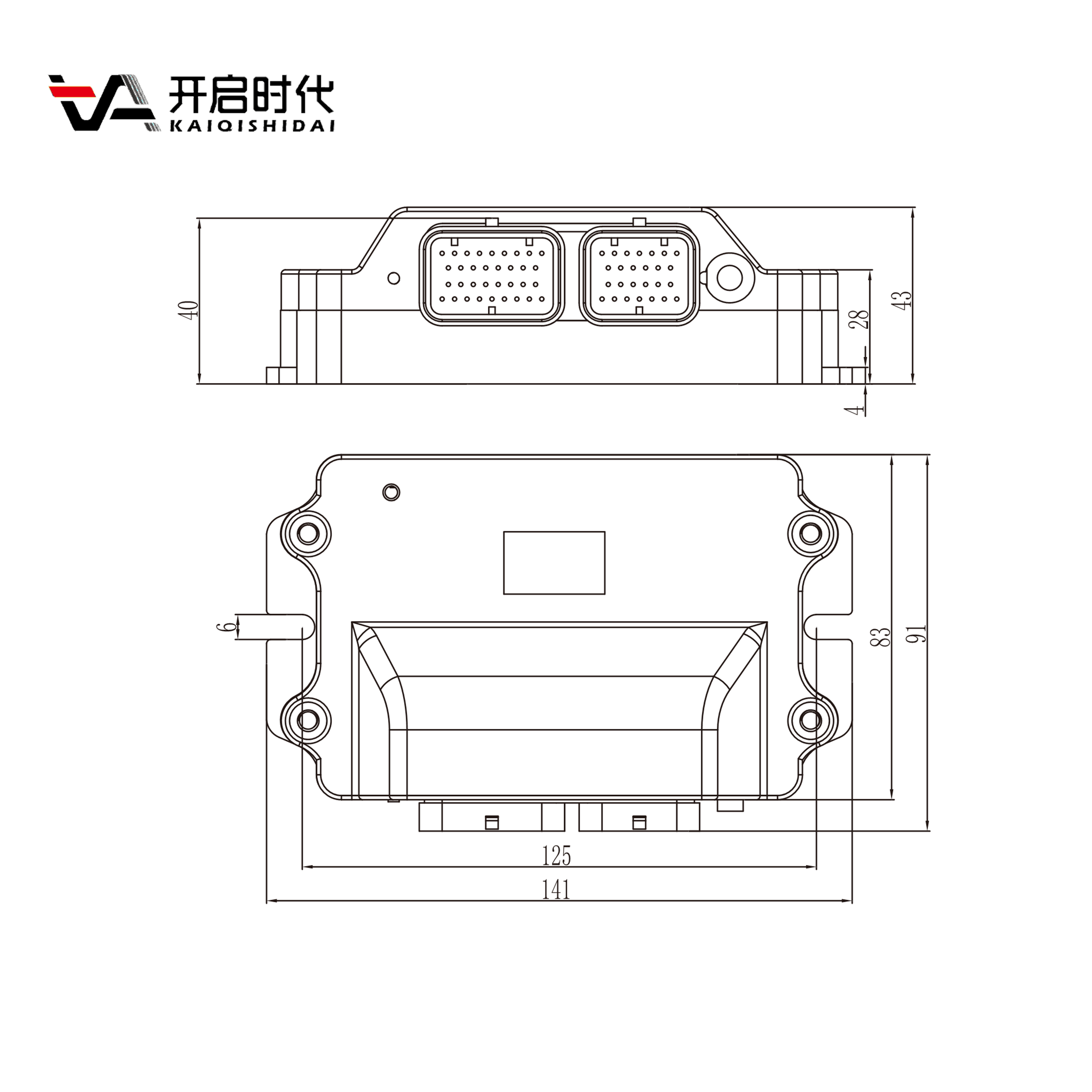 Small-scale Intelligence Control Excavator Electric Parts Electronic Control Unit Controller Broad For Bulldozer Crane