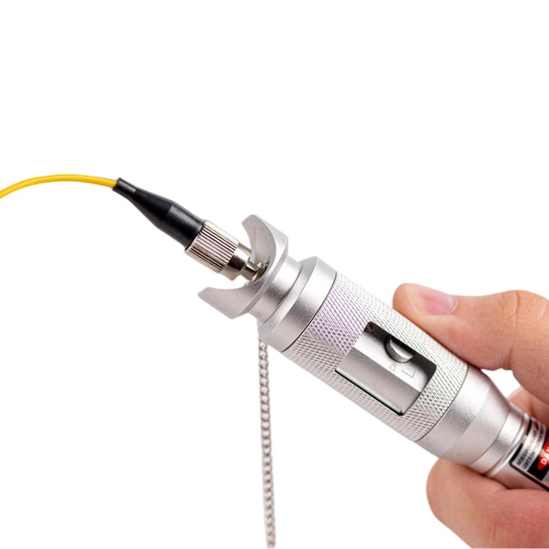 Promotion price fiber optic testers testers tool red laser pen 10mw 20mw visual fault locator vfl optical sensor metallic pens