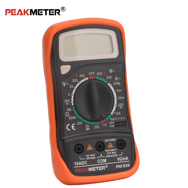Digital Multimeter Meter Current AC/DC Voltage Resistance Capacitance Tester Detection