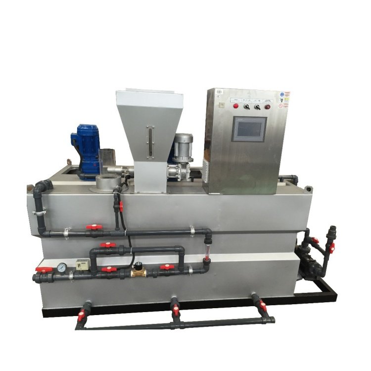 Customized Automatic Power Dose Tank Chemical Dosing Machine SS 304 316 PAM PAC Injection Polymer Dosing Device