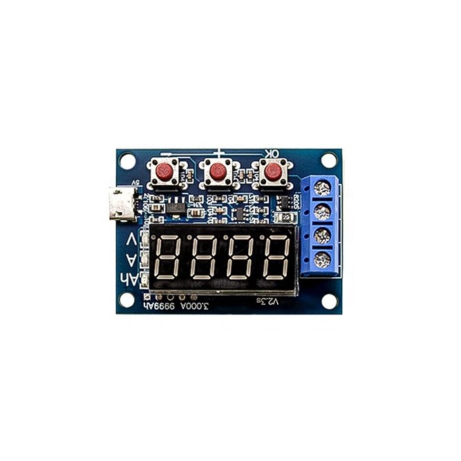 Hot selling ZB2L3 Battery Capacity Tester External Load Discharge Type 1.2-12V Battery 18650 Equal Capacity Test