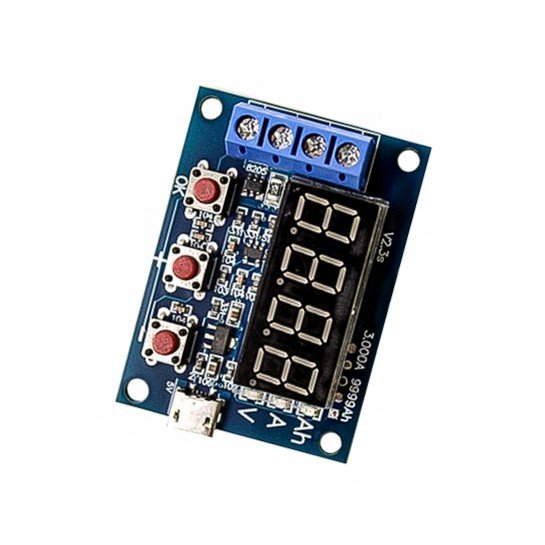 Hot selling ZB2L3 Battery Capacity Tester External Load Discharge Type 1.2-12V Battery 18650 Equal Capacity Test