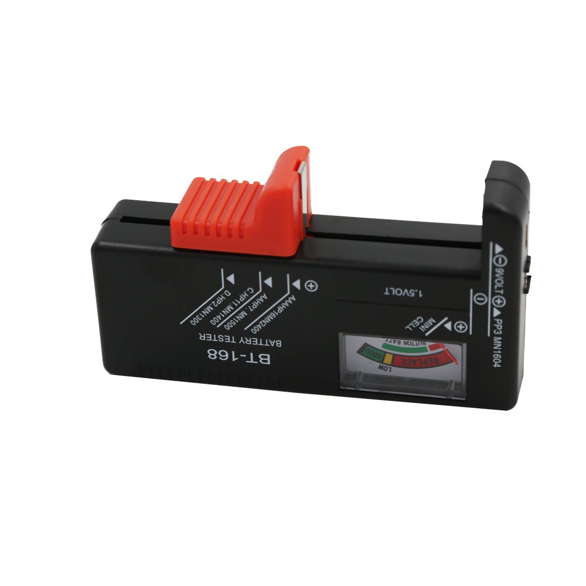 BT168 Electronic Battery Capacity Tester Indicate Volt Tester Checker for Batteries