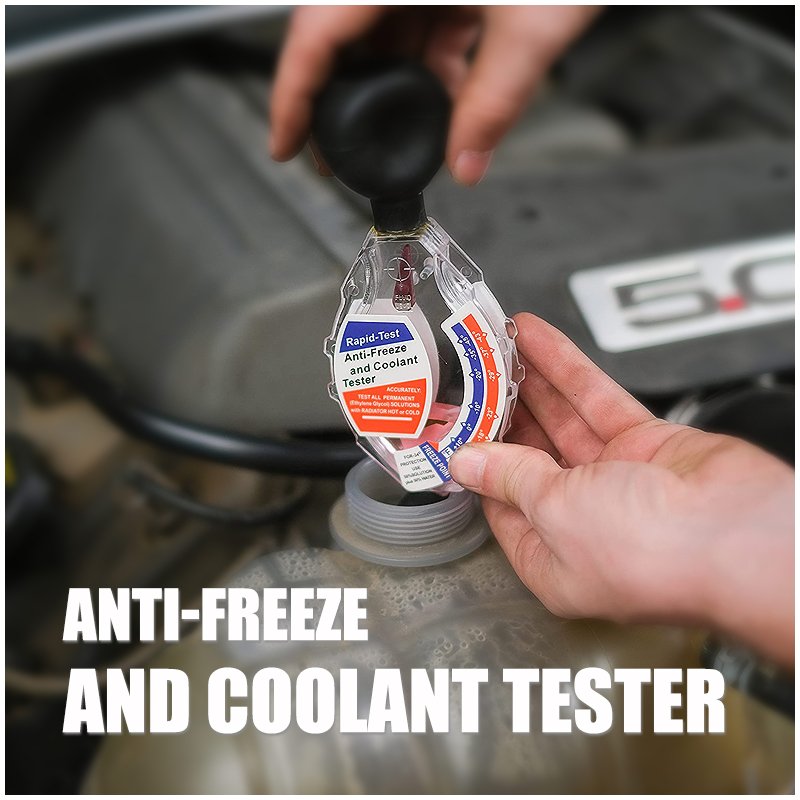Antifreeze and Coolant Rapid-tester Battery Hydrometer Acid Quality Analyzer Density Tool Tester