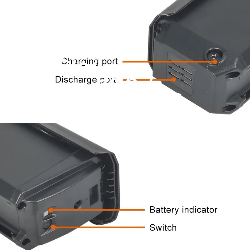 48V ebike battery bafang BTF311 downtube battery 48v 17.5ah ebike frame battery with 3A charger