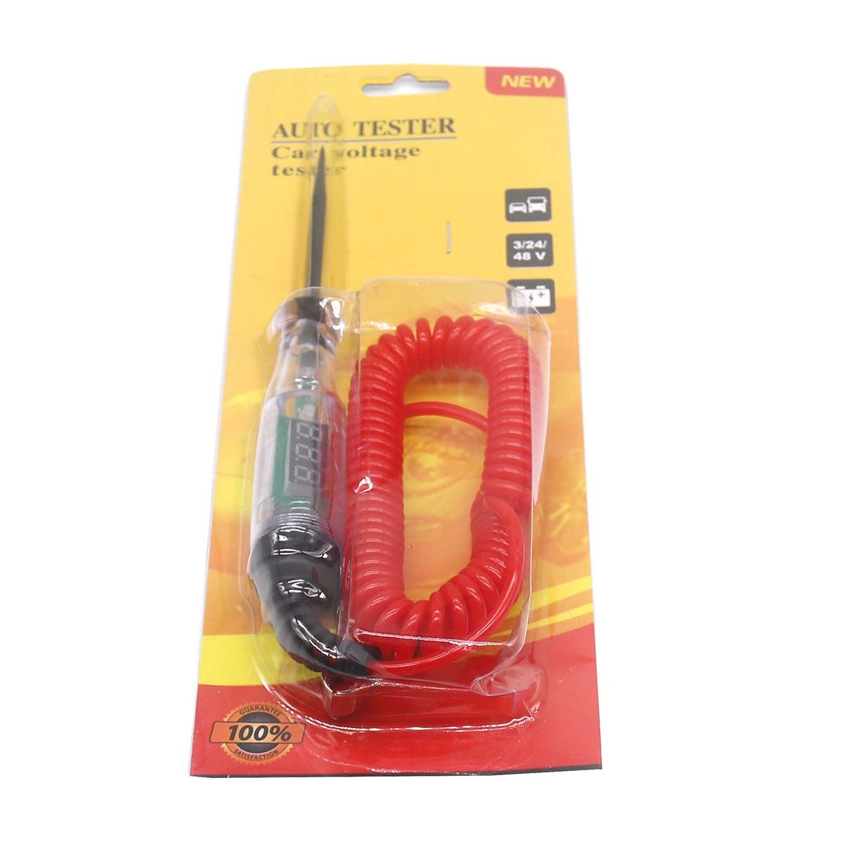 New ET2203 Car Voltage Detector Pen Digital Backlight Display Automobile Maintenance Circuit Test Pen Repair Induction Tester