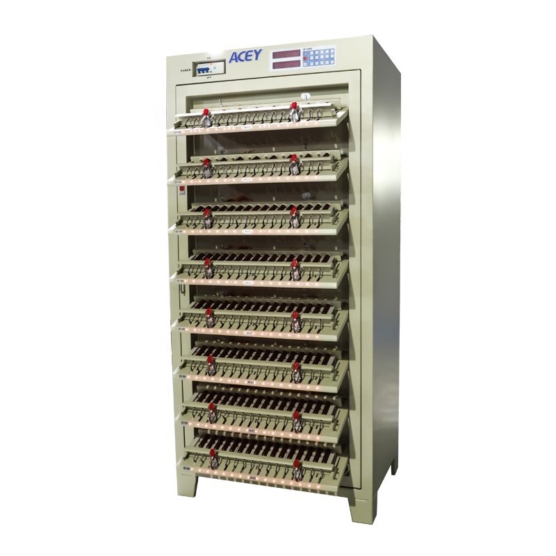 256Chs 5V 3A 6A 18650 Cylindrical Lithium Battery Capacity Tester Cell Testing Machine Battery Test Equipment