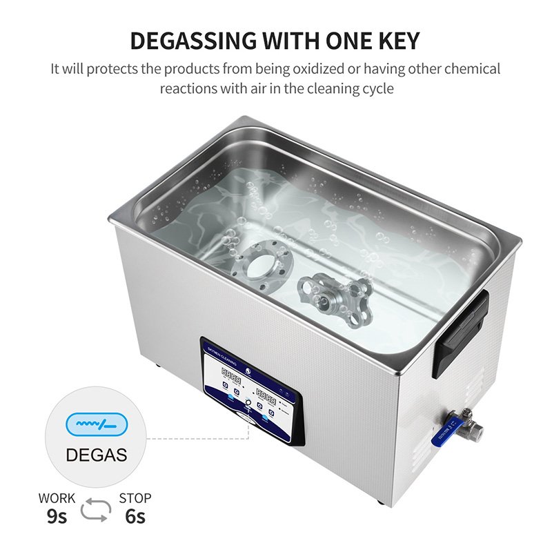 FD-080S Ultrasonic cleaning equipment FD-080S 22L 300W Denture Ultrasonic Lens Cleaner Household Ultrasonic Cleaners