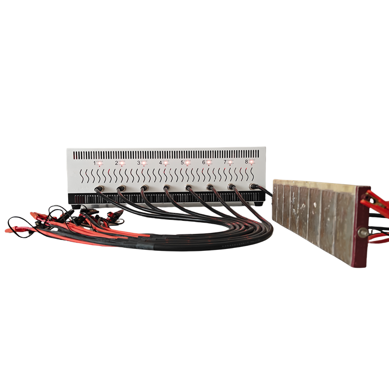 8 Channels NiMH lead-acid Battery Charge Discharge Tester 20V Battery Capacity Tester with voltage equalization and support PC