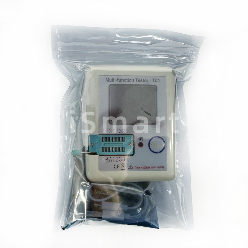 Transistor Tester TFT Diode Triode Capacitance Meter LCR ESR Meter NPN PNP MOSFET IR Multifunction Tester Multimeter