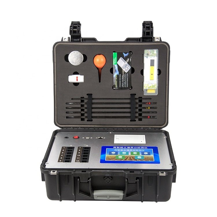 soil nutrient detector agricultural fertilizer detector soil test kit testing equipment soil machine npk tester detector