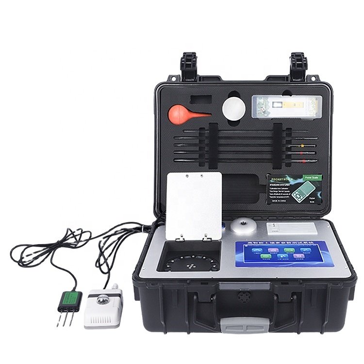 soil nutrient detector agricultural fertilizer detector soil test kit testing equipment soil machine npk tester detector