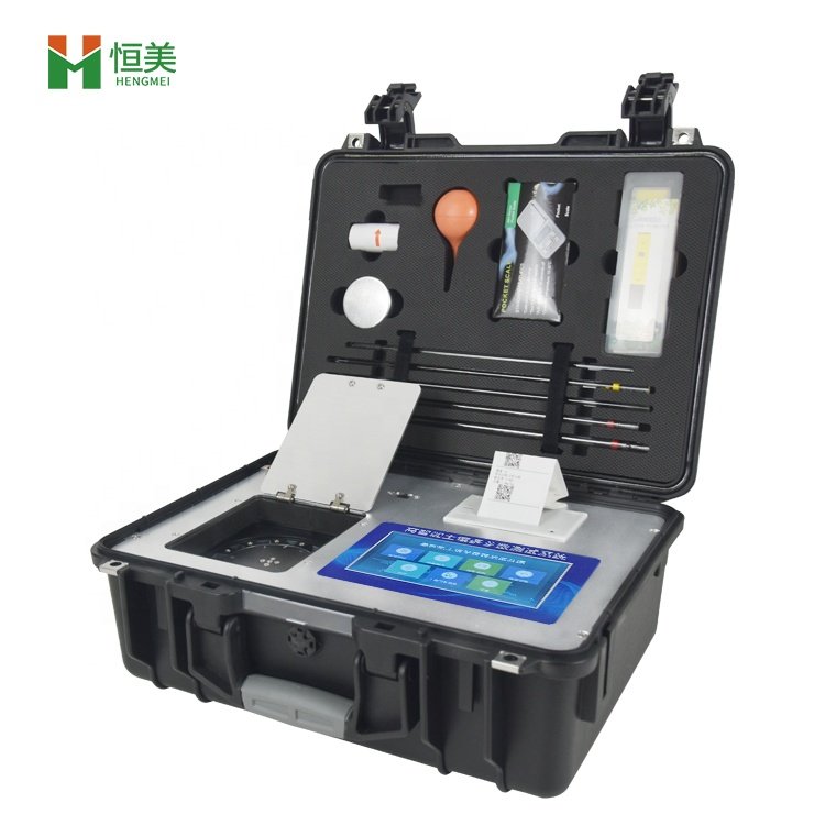 soil nutrient detector agricultural fertilizer detector soil test kit testing equipment soil machine npk tester detector