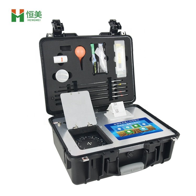 soil nutrient detector agricultural fertilizer detector soil test kit testing equipment soil machine npk tester detector