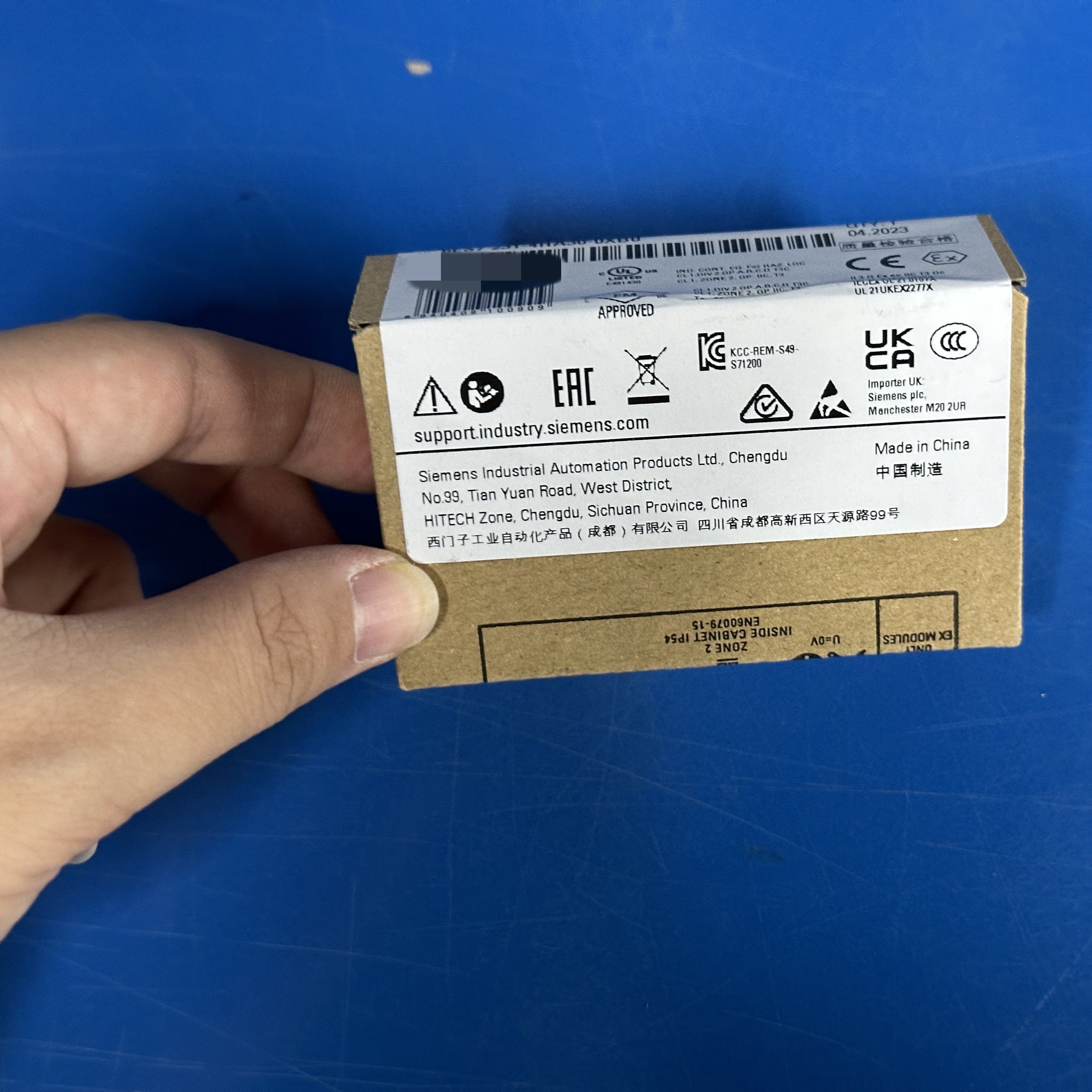 Siemens Original SIMATIC S7-1200 Analog Input Module SB 1231 1 AI 6ES7231-4HA30-0XB0 for PLC PAC & Dedicated Controllers