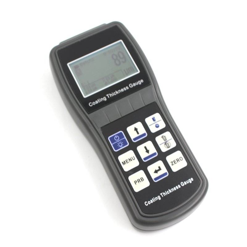 Coating Thickness Gauge 0.1 Micron/0-250um Automotive Paint Film Thickness Tester To Measure FE/NFE Paint Tool