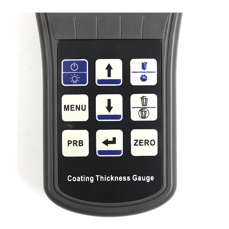 Coating Thickness Gauge 0.1 Micron/0-250um Automotive Paint Film Thickness Tester To Measure FE/NFE Paint Tool