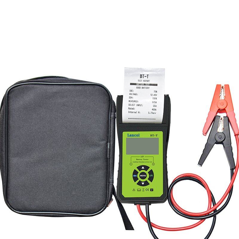2023 NEW Lancol factory BT-T 12V 24V CCA Car Battery tester With printer Auto repair tools