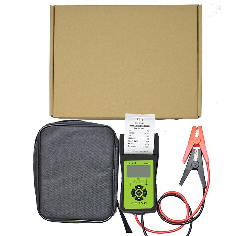 2023 NEW Lancol factory BT-T 12V 24V CCA Car Battery tester With printer Auto repair tools