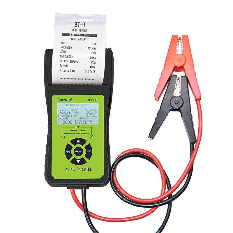 2023 NEW Lancol factory BT-T 12V 24V CCA Car Battery tester With printer Auto repair tools