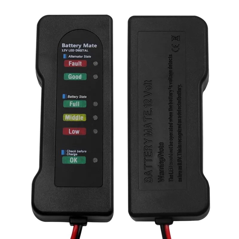 BT-170 12V Car Battery Tester Motorcycle Tester Fault Detector Car Diagnostic Tools