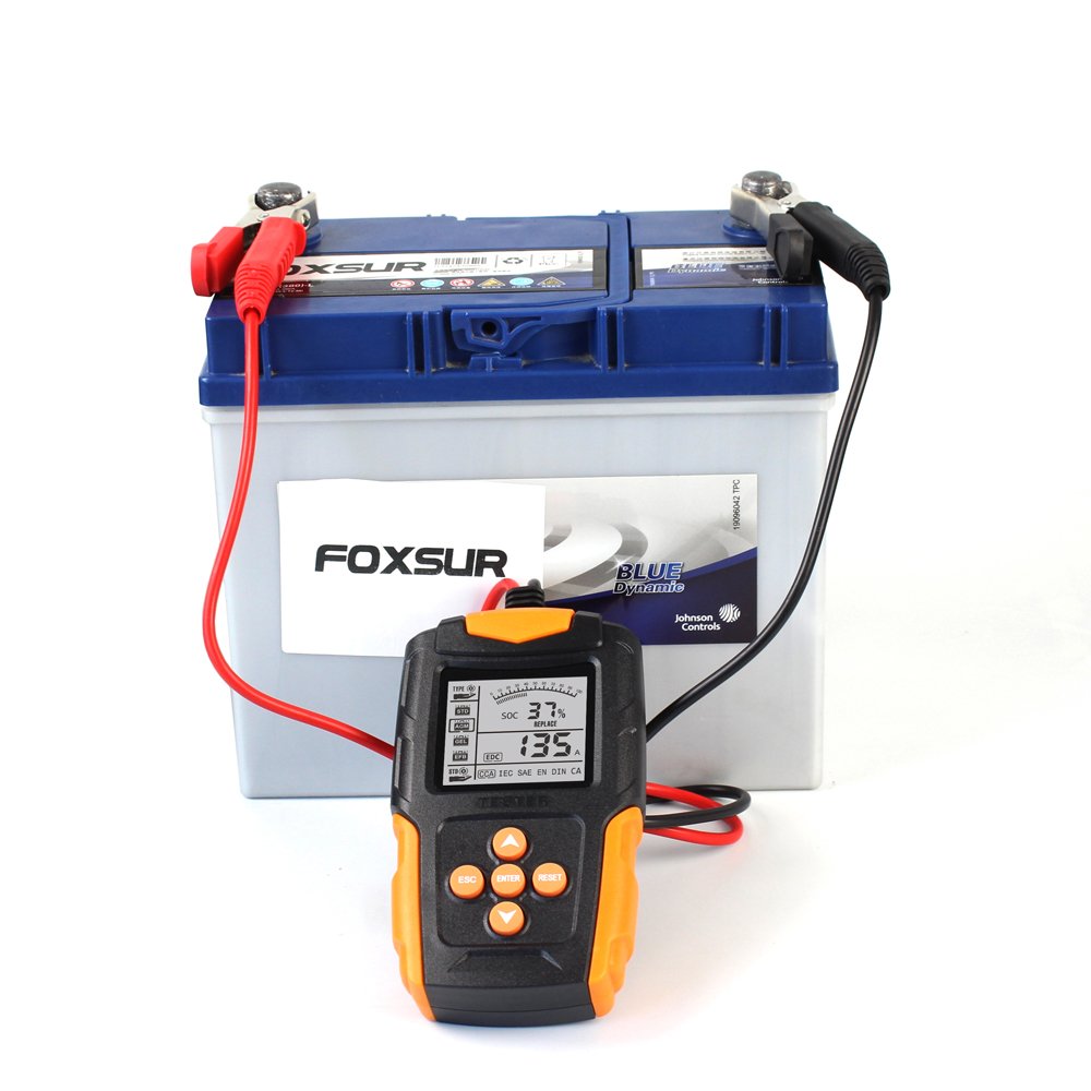 Automobile battery tester 12V24V battery tester CCA internal resistance tester motorcycle battery analyzer