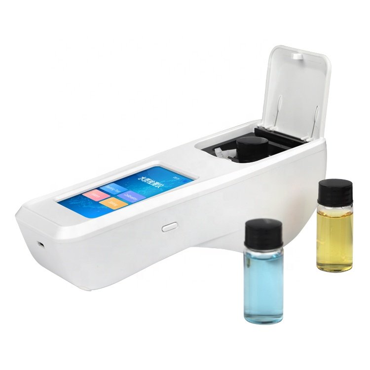 Residual chlorine total chlorine pH cyanuric acid total alkalinity 5 parameter water quality detector for swimming pool