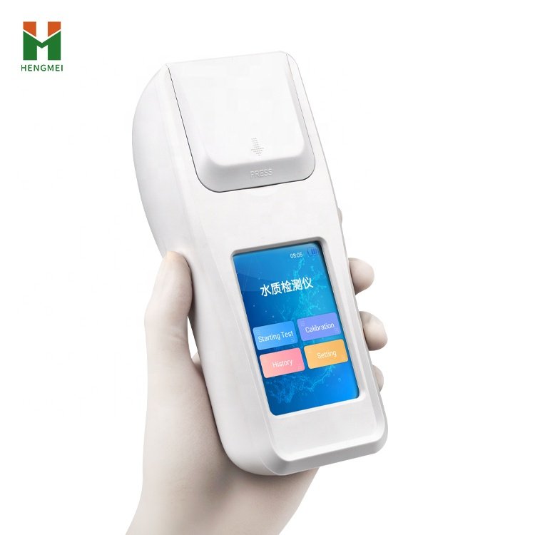 Residual chlorine total chlorine pH cyanuric acid total alkalinity 5 parameter water quality detector for swimming pool