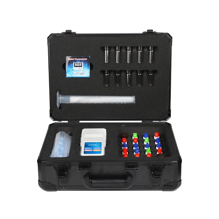 Residual chlorine total chlorine pH cyanuric acid total alkalinity 5 parameter water quality detector for swimming pool